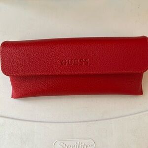 Guess Red Eye Glass Case